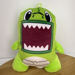 Good Stuff Lime Green Halloween Scary Monster 7" Tall Plush Stuffed Big Mouth